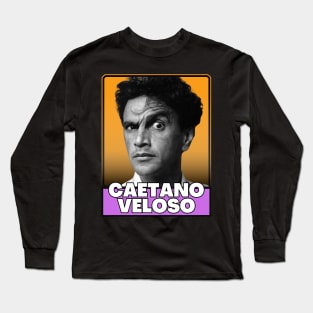 Caetano veloso (70s retro style) Long Sleeve T-Shirt